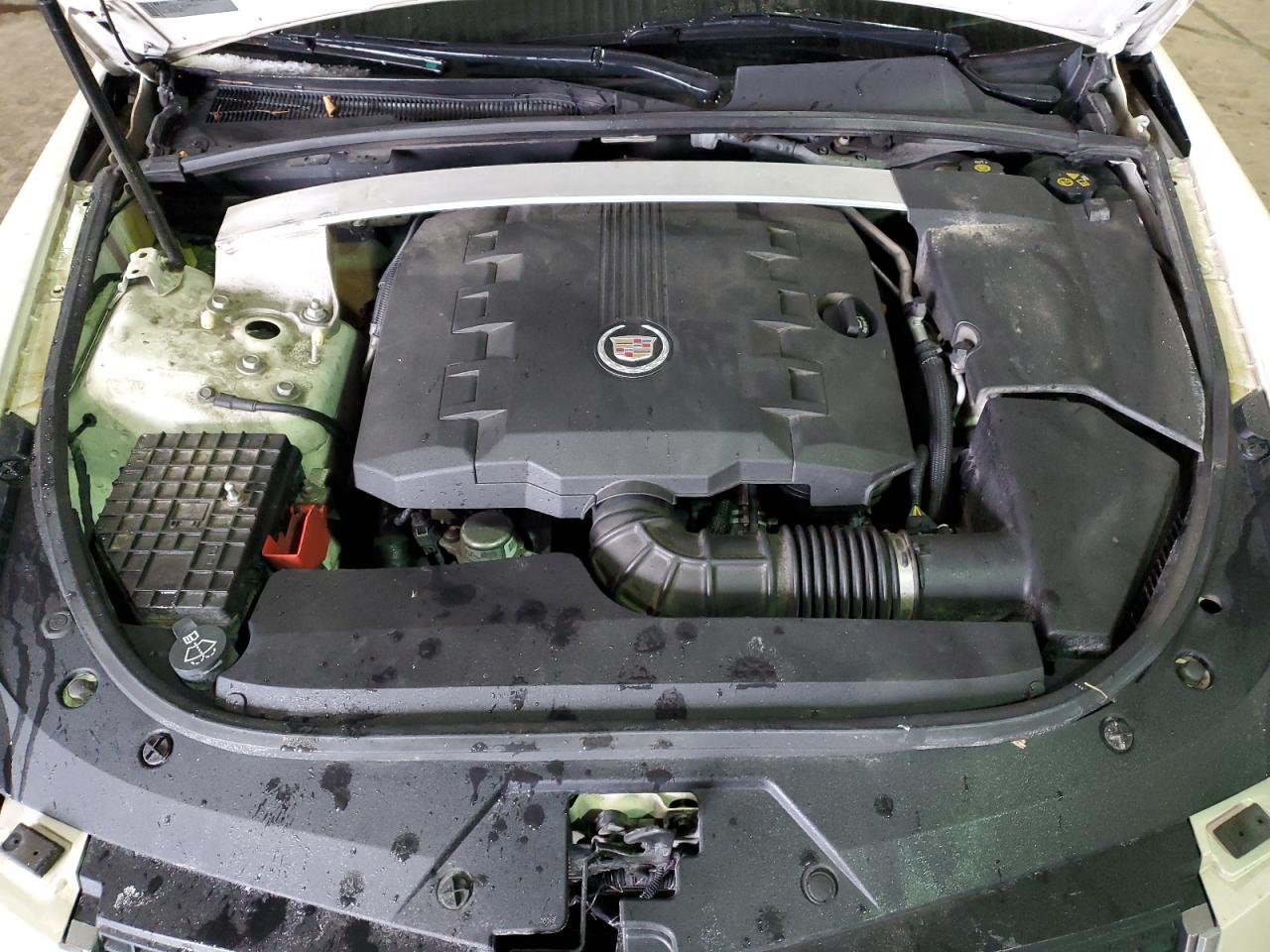 2012 Cadillac CTS VIN 1G6DM1E32C0117598 Copart auction photo, front end / rear end damage thumbnail 11
