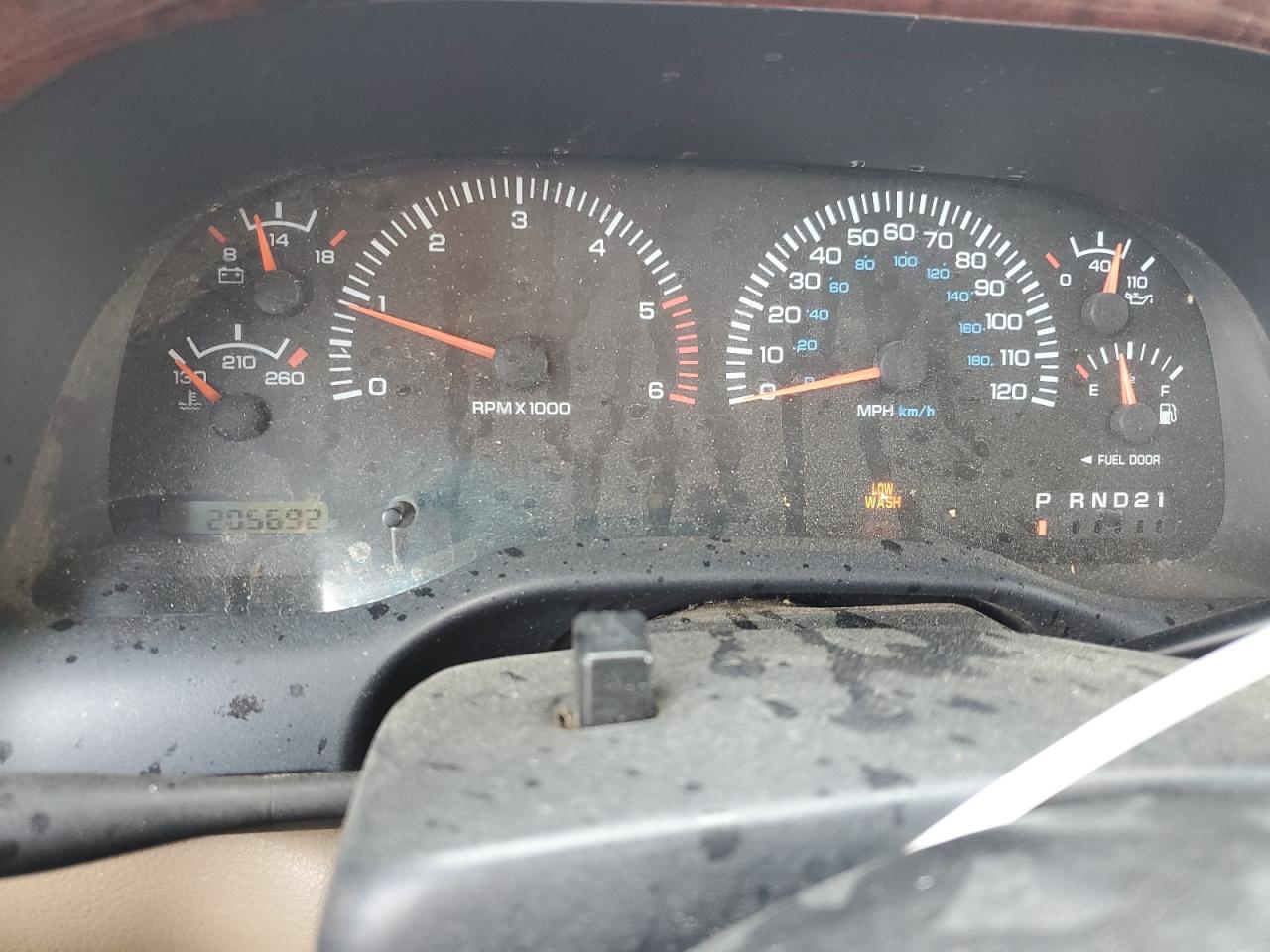 1998 Dodge RAM VIN 3B7HC13Y1WG169174 Copart auction photo, front end damage thumbnail 9