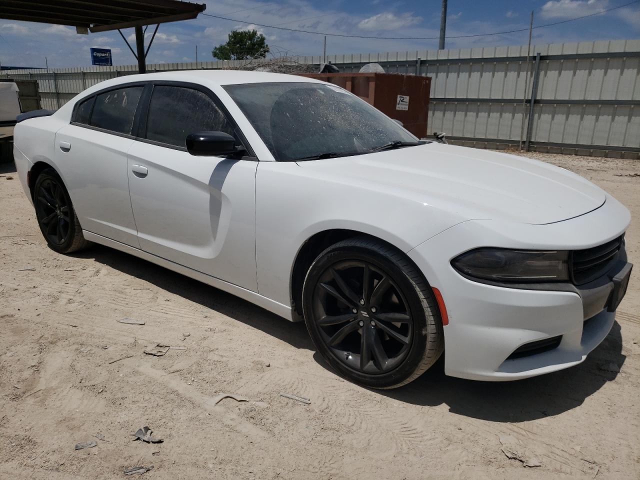 2017 Dodge Charger VIN 2C3CDXBG2HH598849 Copart auction photo, mechanical / side damage thumbnail 4