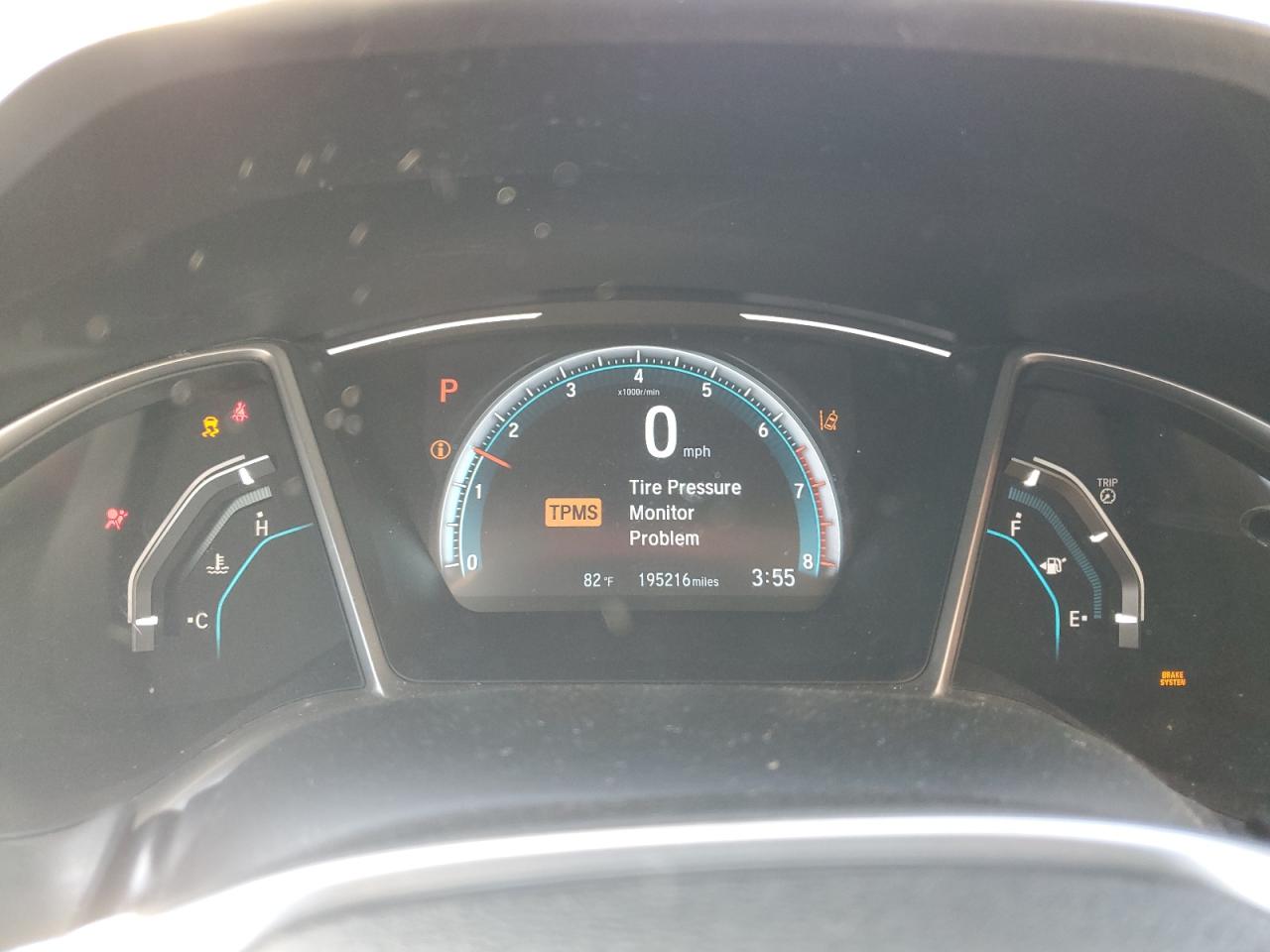 2018 Honda Civic VIN JHMFC1F98JX001983 Copart auction photo, side / rear end damage thumbnail 9