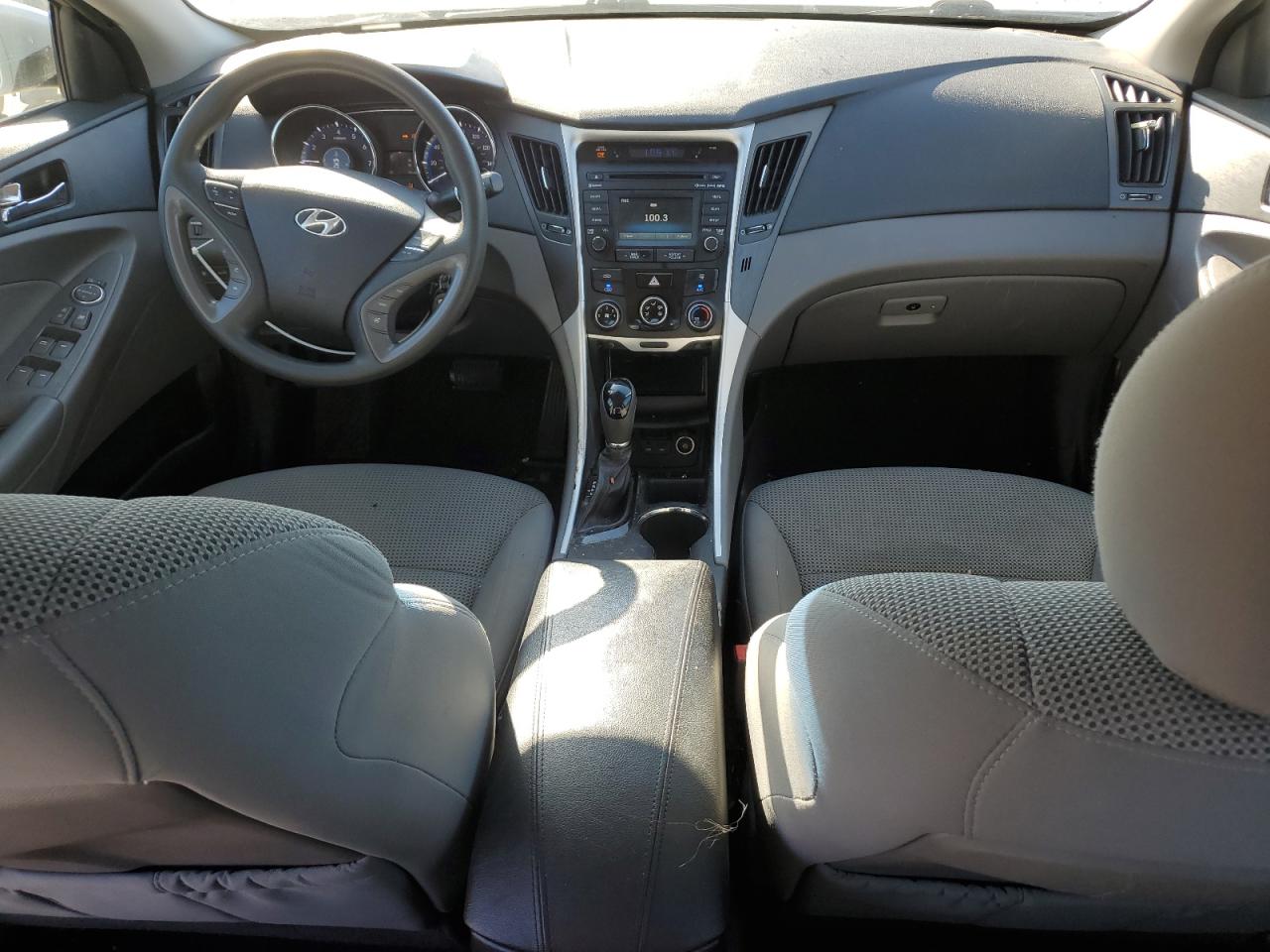 2014 Hyundai Sonata VIN 5NPEB4AC3EH826528 Copart auction photo, front end / side damage thumbnail 8