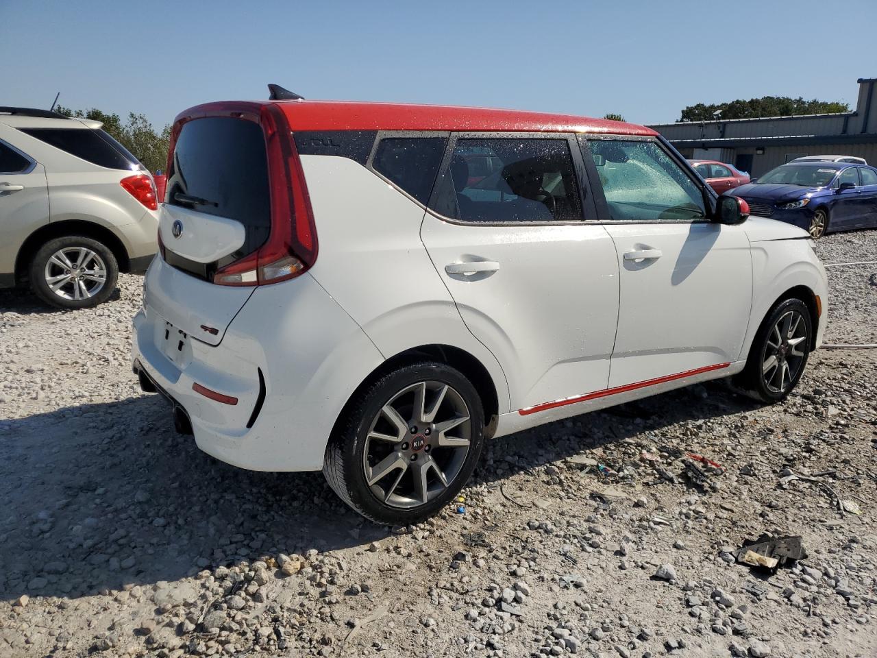 2020 KIA Soul VIN KNDJ63AU0L7102948 Copart auction photo, front end damage thumbnail 3
