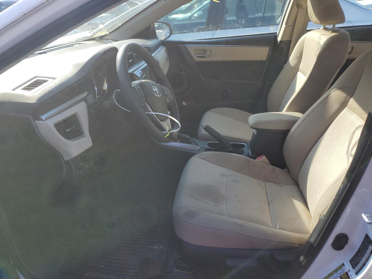 2016 Toyota Corolla VIN 2T1BURHE0GC721209 Copart auction photo, front end / undercarriage damage thumbnail 7