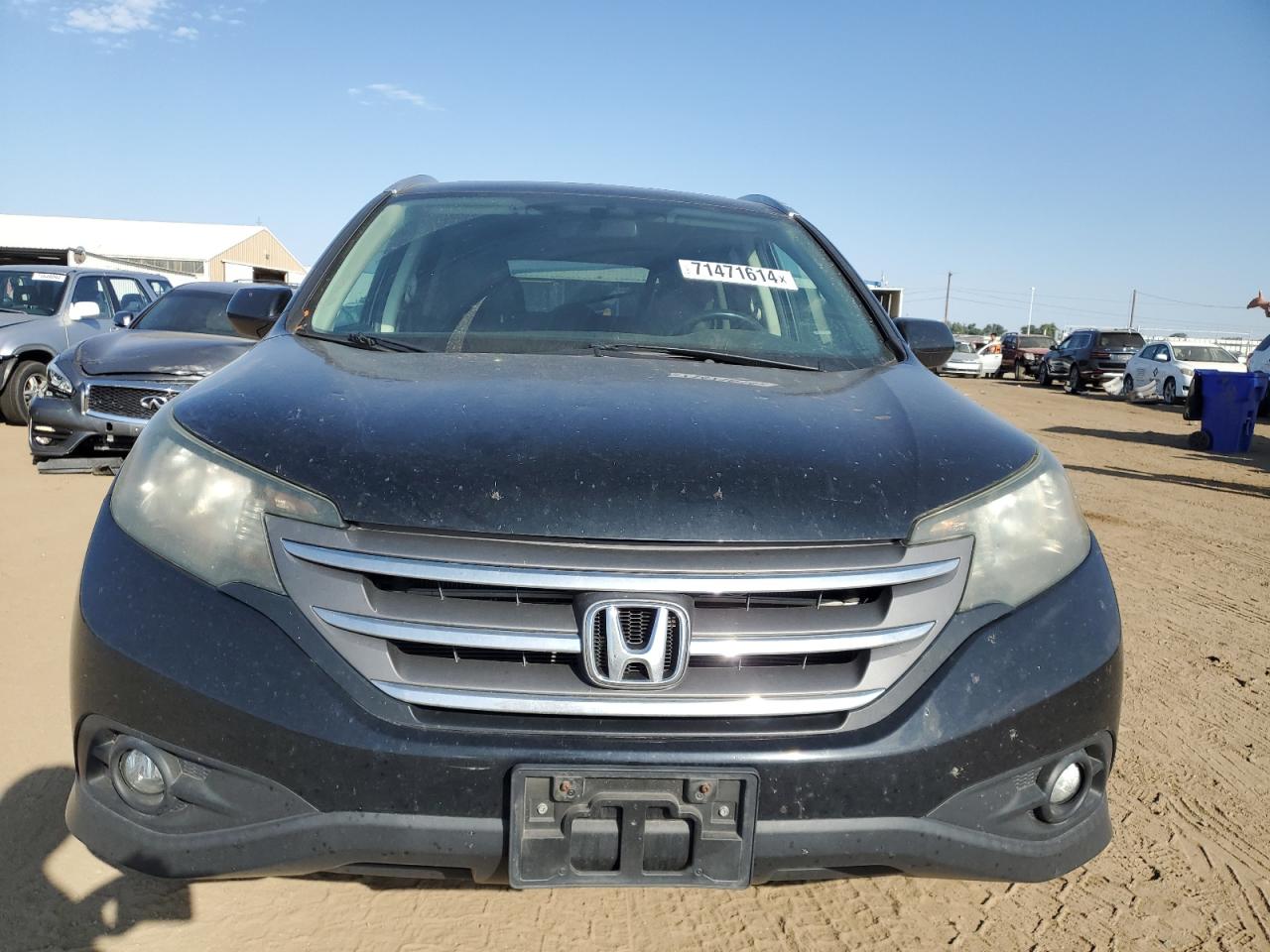 2013 Honda CR-V VIN 2HKRM4H76DH615388 Copart auction photo, hail damage thumbnail 5