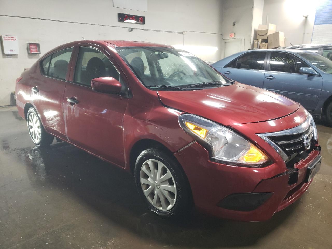 2016 Nissan Versa VIN 3N1CN7AP0GL881222 Copart auction photo, front end damage thumbnail 4