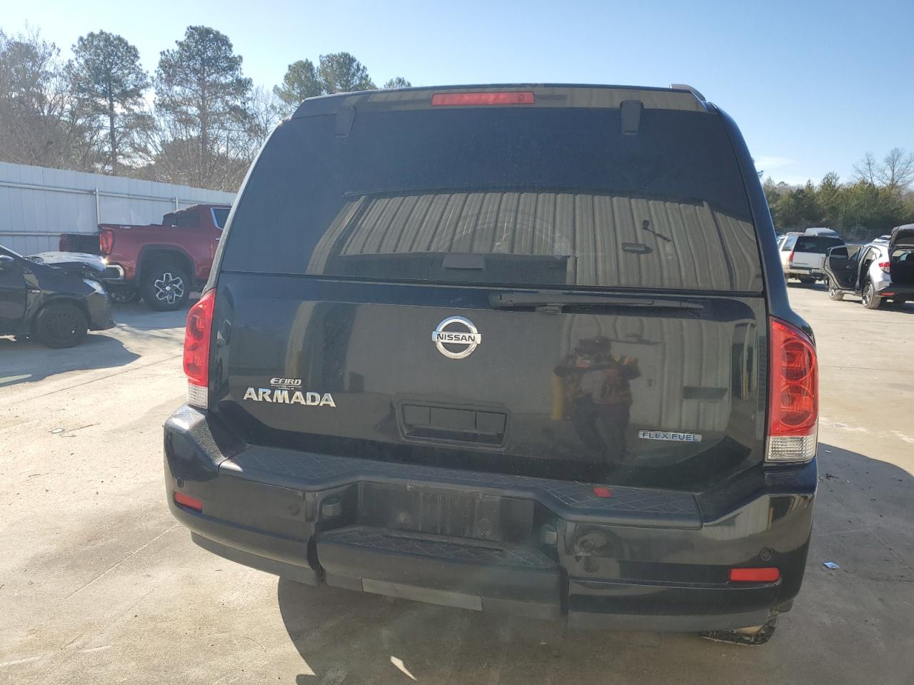2015 Nissan Armada VIN 5N1BA0ND4FN603915 Copart auction photo, all over damage thumbnail 6