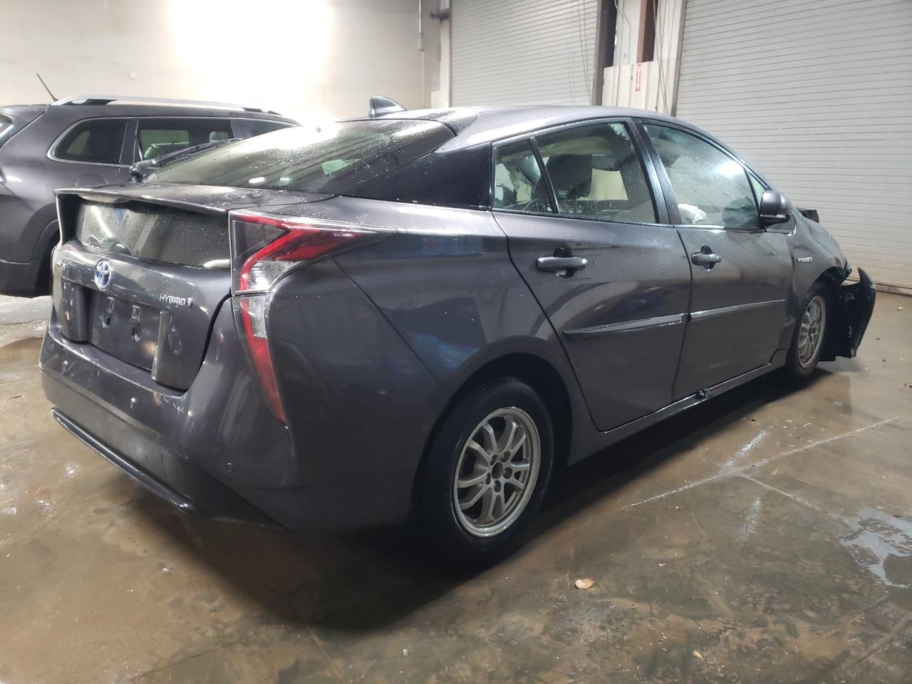 2017 Toyota Prius VIN JTDKARFU0H3542441 Copart auction photo, front end / side damage thumbnail 3