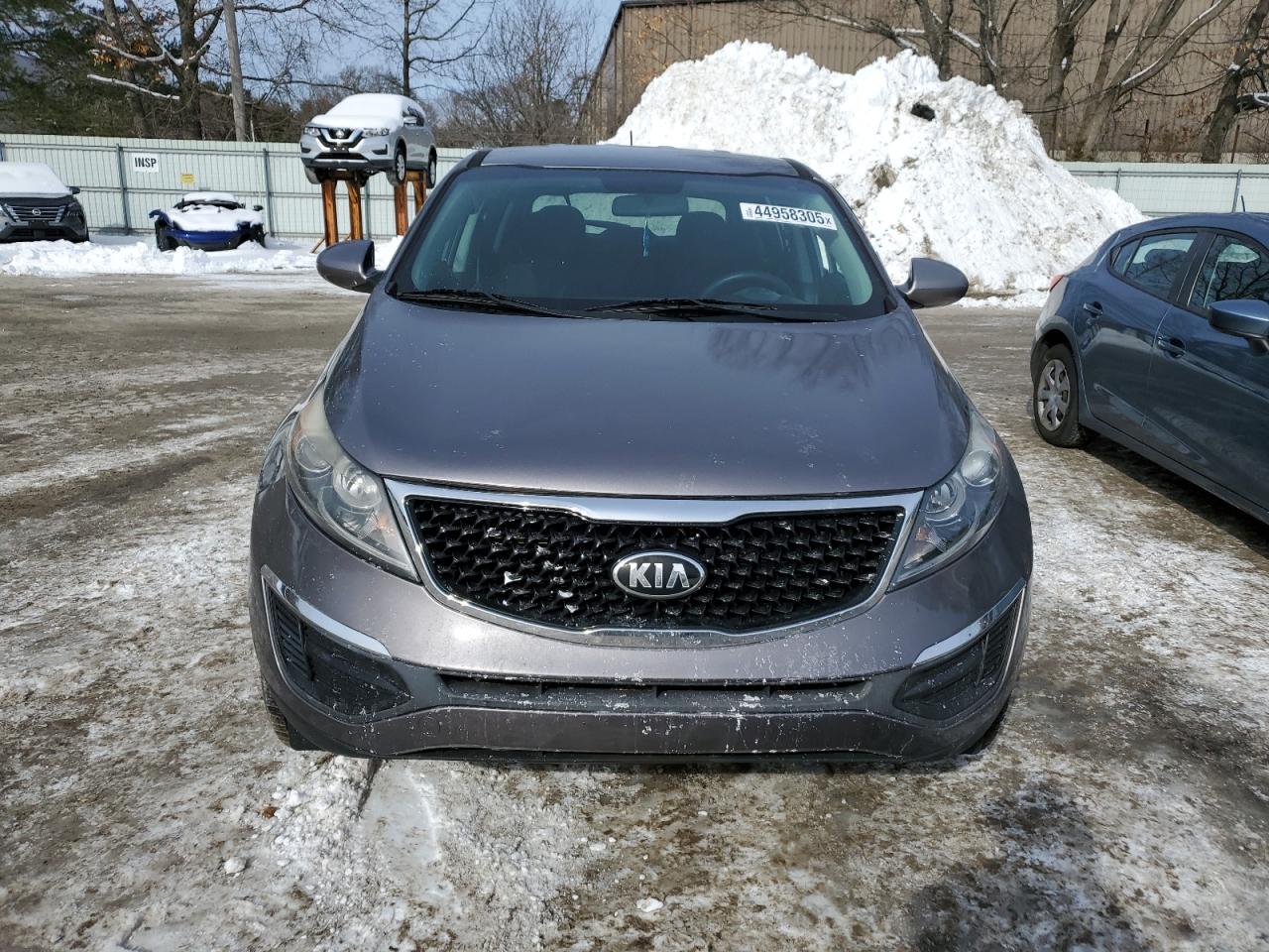 2015 KIA Sportage VIN KNDPBCACXF7683747 Copart auction photo, side damage thumbnail 5