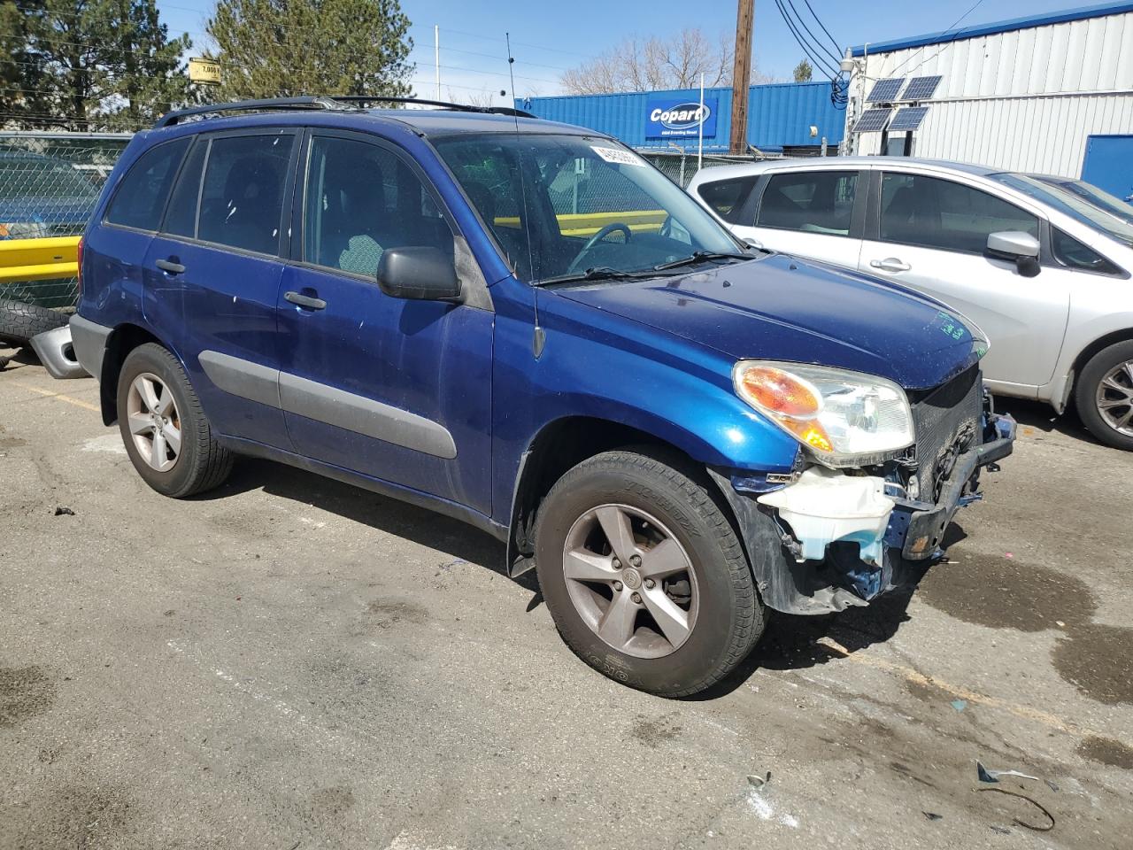 2004 Toyota RAV 4 VIN JTEHD20V246008663 Copart auction photo, front end damage thumbnail 4