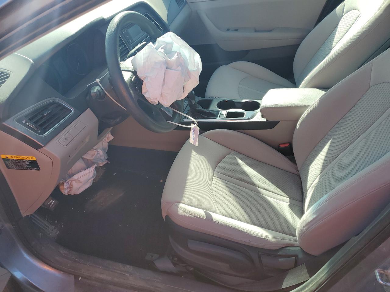 2015 Hyundai Sonata VIN 5NPE24AF0FH244057 Copart auction photo, front end damage thumbnail 7