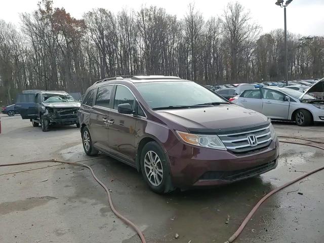 2012 Honda Odyssey VIN 5FNRL5H6XCB136548 Copart auction photo, rear end damage thumbnail 14