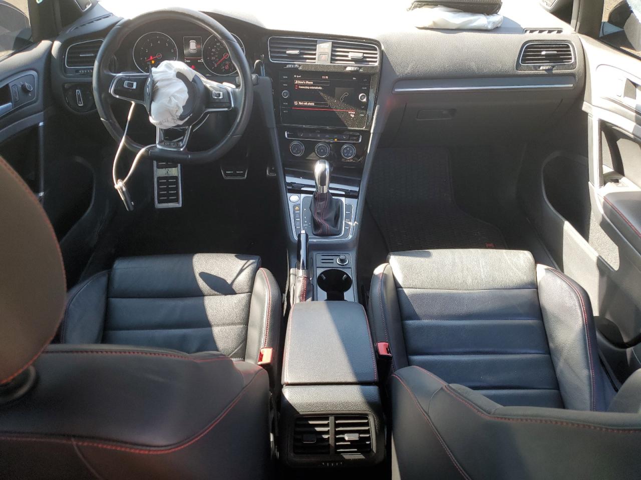 2019 Volkswagen GTI VIN 3VW6T7AU2KM033171 Copart auction photo, front end damage thumbnail 8