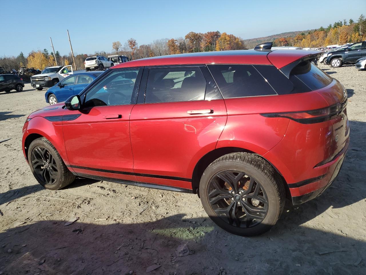2022 Land Rover Range Rover VIN SALZT2FX1NH172473 Copart auction photo, water/flood damage thumbnail 2