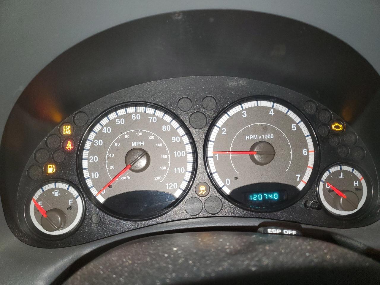 2007 Jeep Liberty (North America) VIN 1J4GL48K97W703200 Copart auction photo, all over damage thumbnail 9