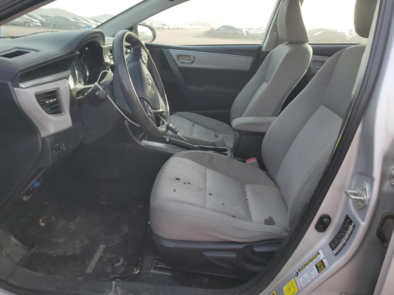 2014 Toyota Corolla VIN 5YFBURHE0EP103806 Copart auction photo, front end damage thumbnail 7