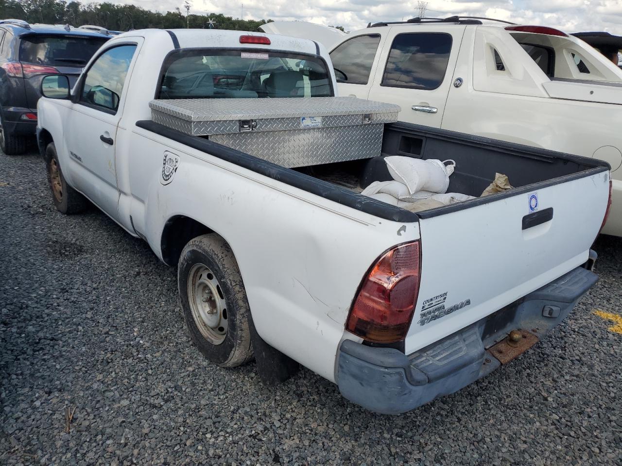 2006 Toyota Tacoma VIN 5TENX22N86Z177250 Copart auction photo, water/flood damage thumbnail 2