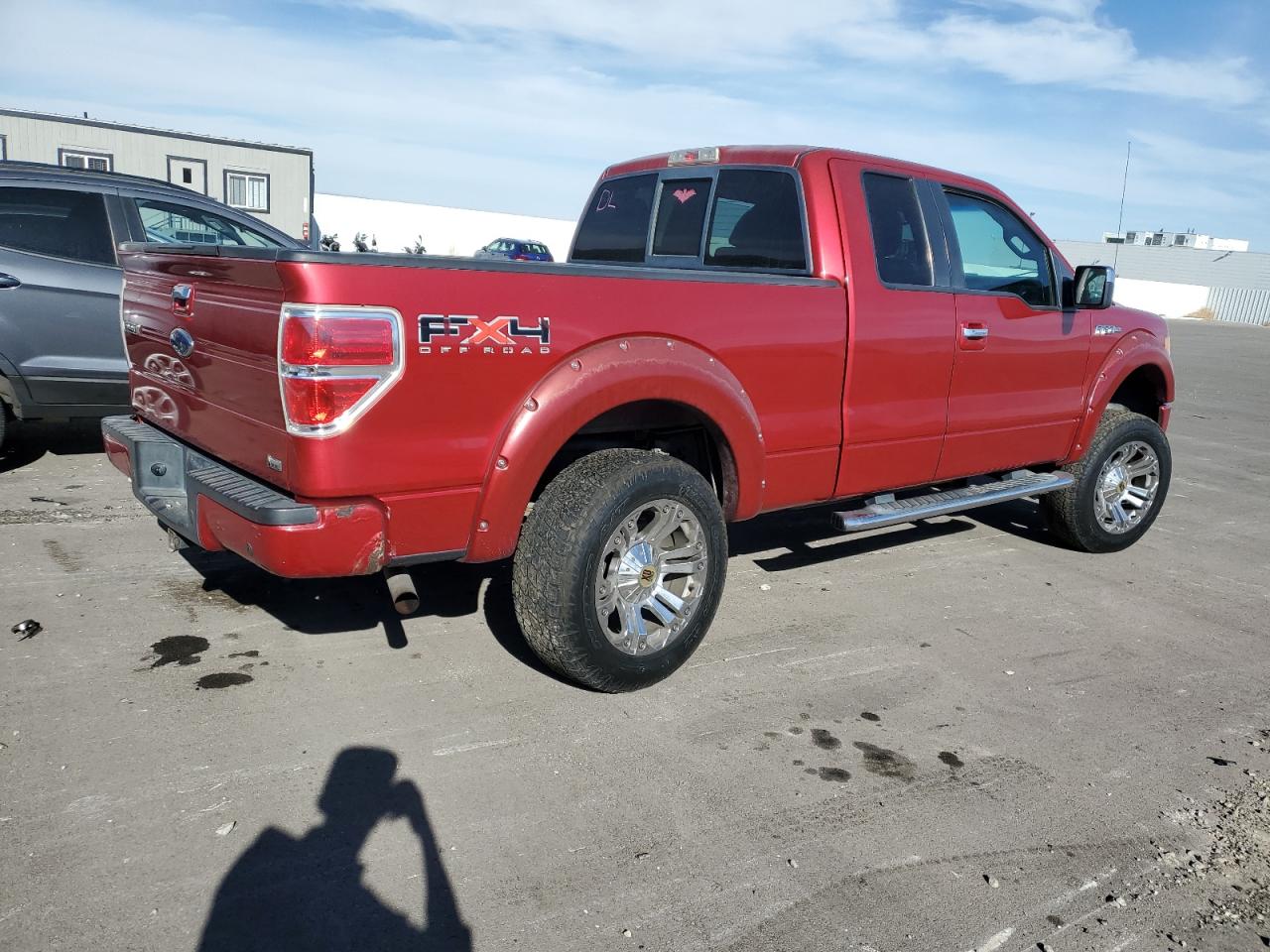 2010 Ford F-150 VIN 1FTFX1EV7AFB64408 Copart auction photo, undercarriage / side damage thumbnail 3