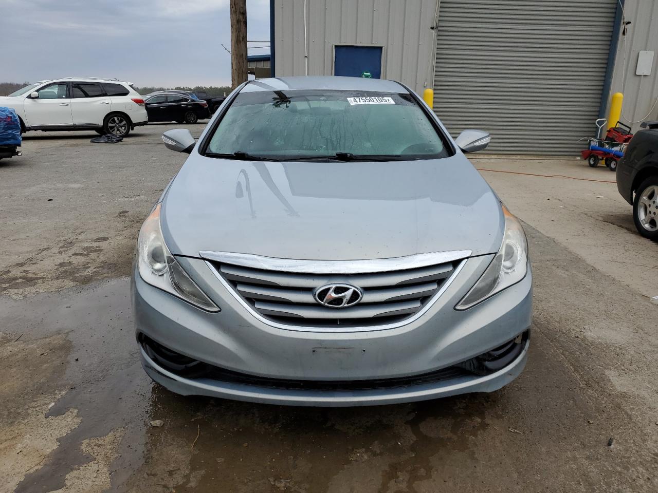 2014 Hyundai Sonata VIN 5NPEB4AC6EH928423 Copart auction photo, rear end / vandalism damage thumbnail 5