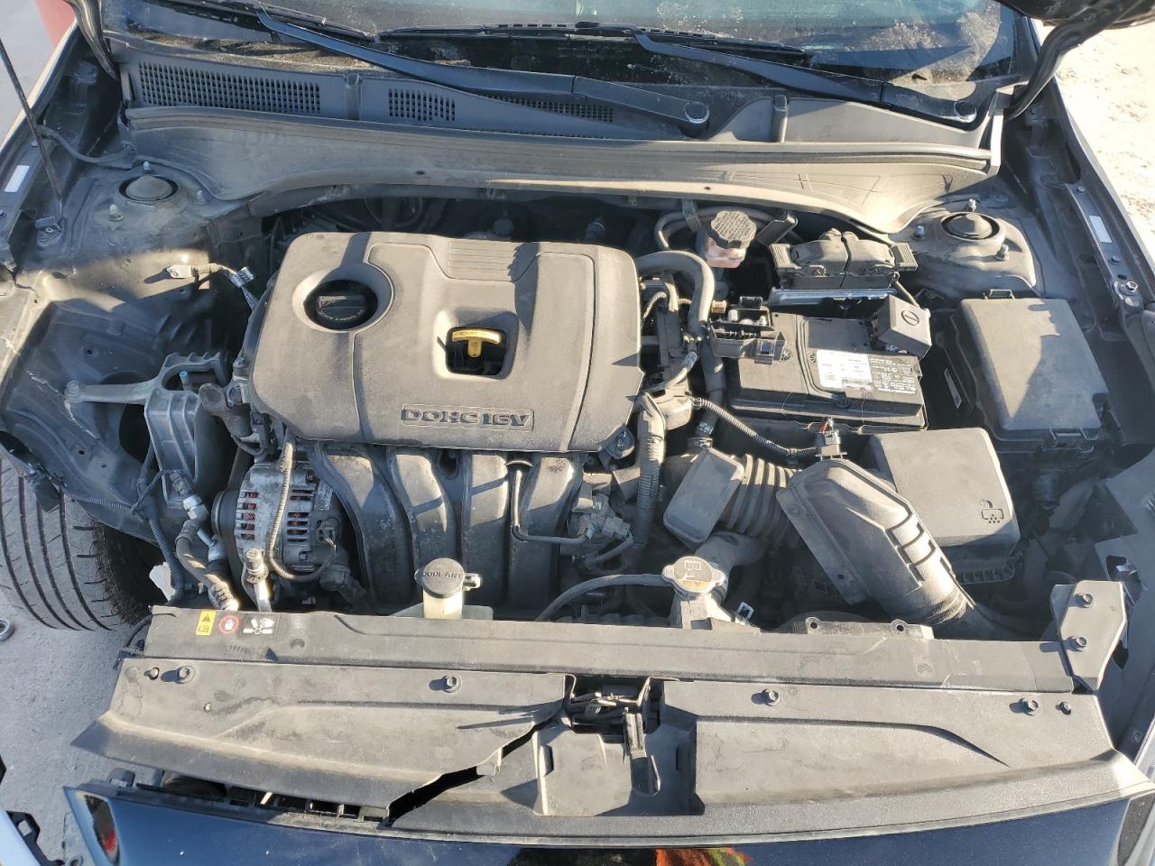 2023 KIA Forte VIN 3KPF24AD9PE553504 Copart auction photo, front end damage thumbnail 13