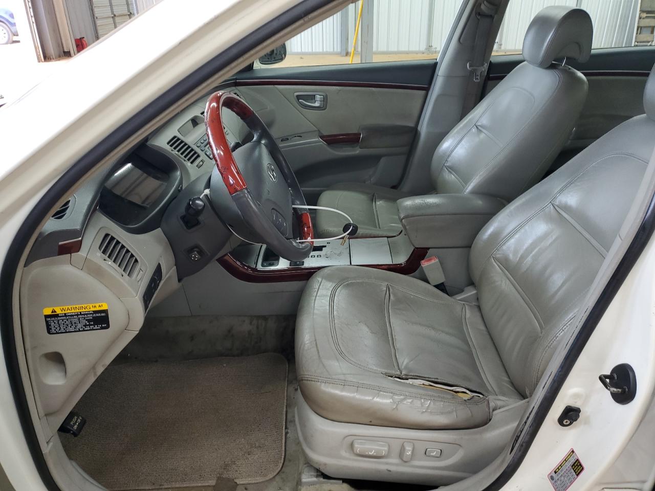 2006 Hyundai Azera VIN KMHFC46F76A091674 Copart auction photo, all over damage thumbnail 7