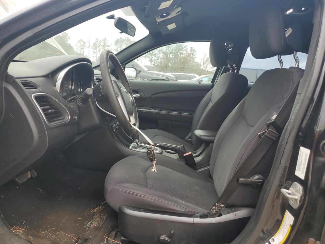 2013 Chrysler 200 VIN 1C3CCBBB7DN696125 Copart auction photo, all over damage thumbnail 7