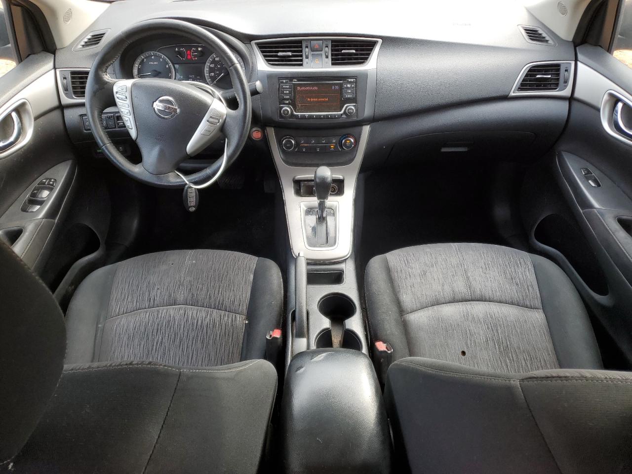 2015 Nissan Sentra VIN 3N1AB7APXFL633932 Copart auction photo, rear end / front end damage thumbnail 8
