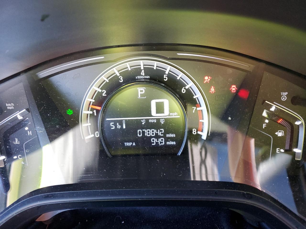 2018 Honda CR-V VIN 2HKRW6H36JH226040 Copart auction photo, front end damage thumbnail 9