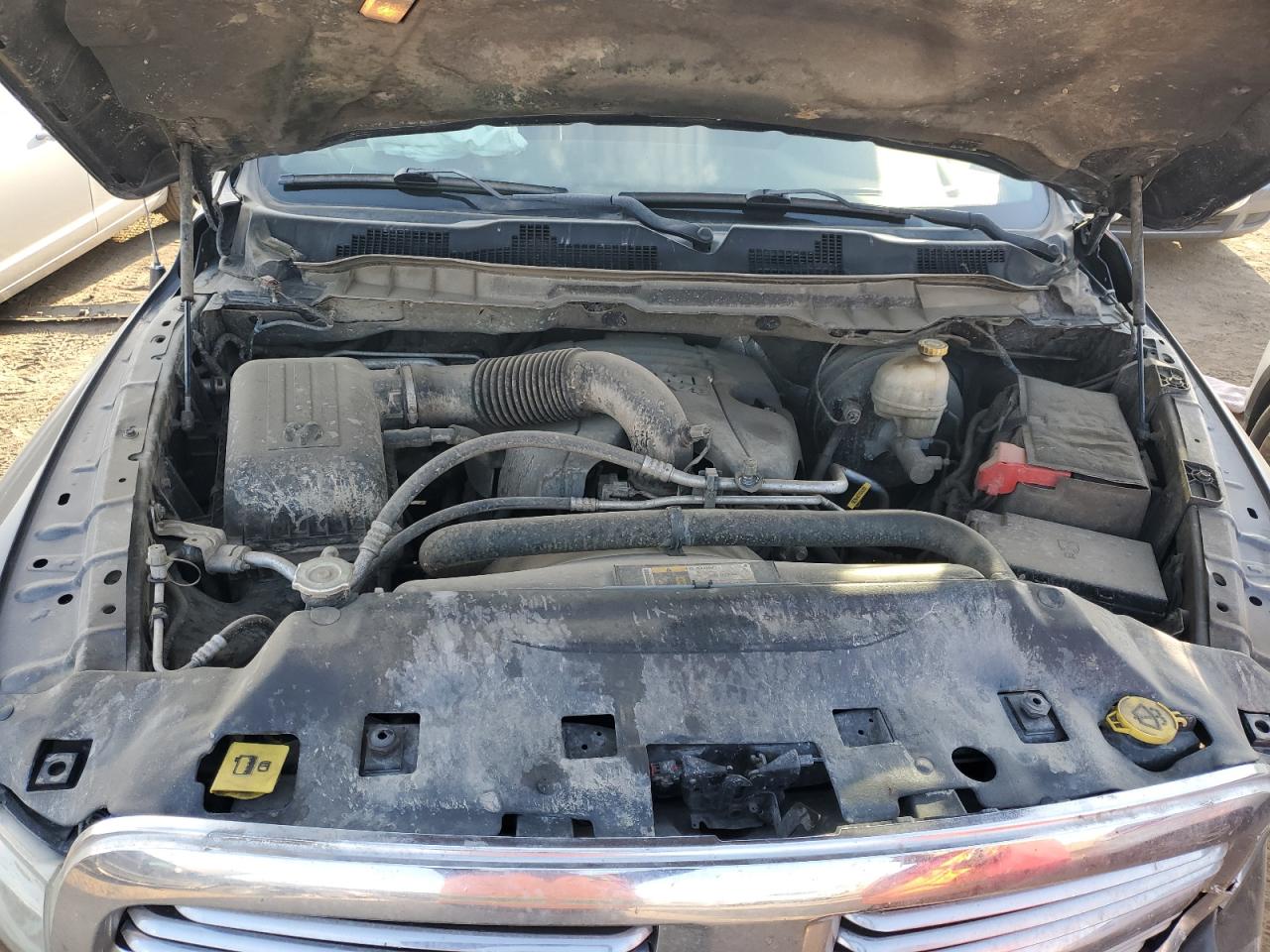 2014 RAM 1500 VIN 1C6RR7LT0ES270201 Copart auction photo, front end damage thumbnail 13