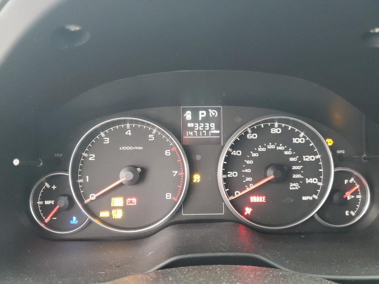 2013 Subaru Legacy VIN 4S3BMBC66D3012229 Copart auction photo, front end / side damage thumbnail 9