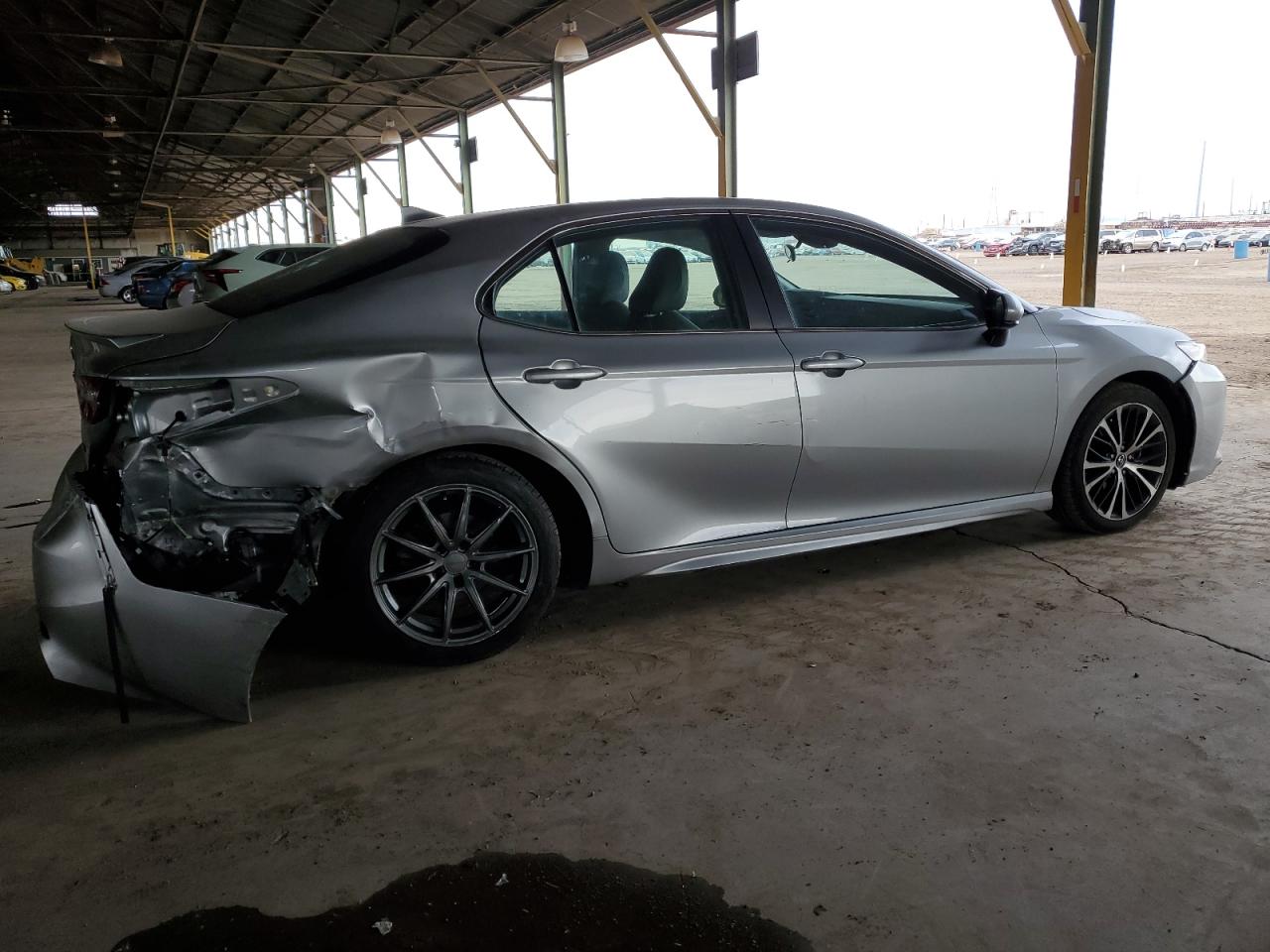 2020 Toyota Camry VIN 4T1G11AK0LU345720 Copart auction photo, rear end damage thumbnail 3
