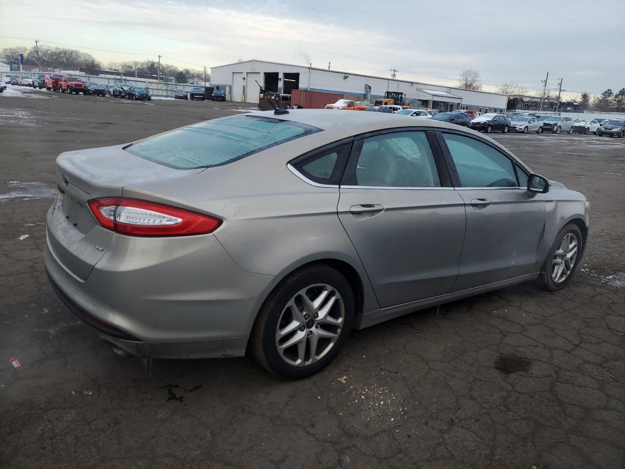 2015 Ford Fusion VIN 3FA6P0H73FR165966 Copart auction photo, side damage thumbnail 3