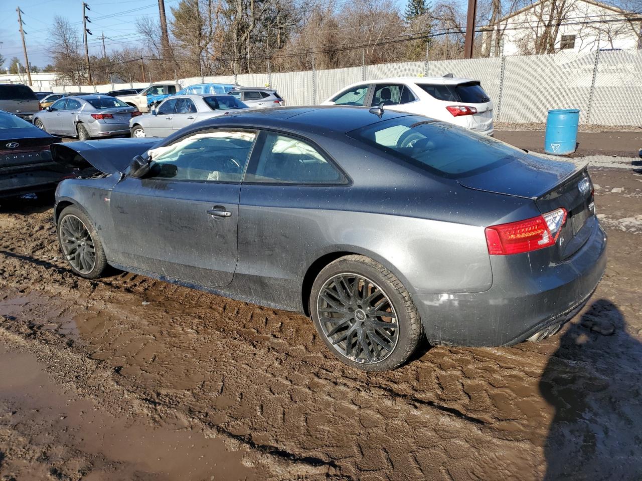 2017 Audi A5 VIN WAUD2AFR7HA000457 Copart auction photo, front end / side damage thumbnail 2