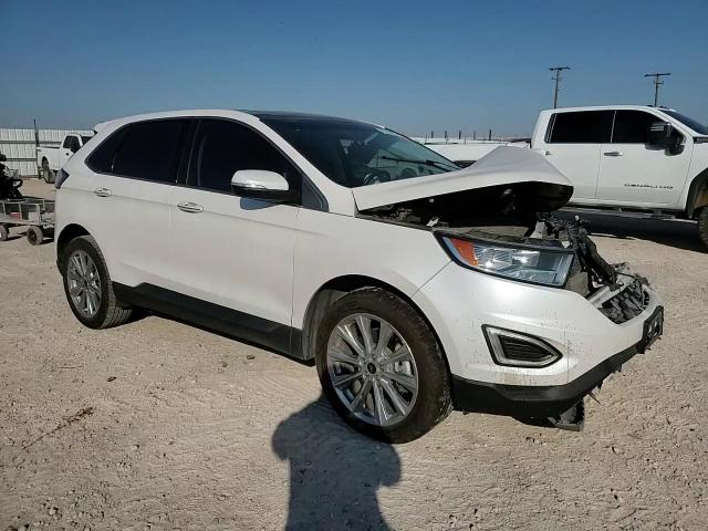 2017 Ford Edge VIN 2FMPK3K83HBC65188 Copart auction photo, front end damage thumbnail 12
