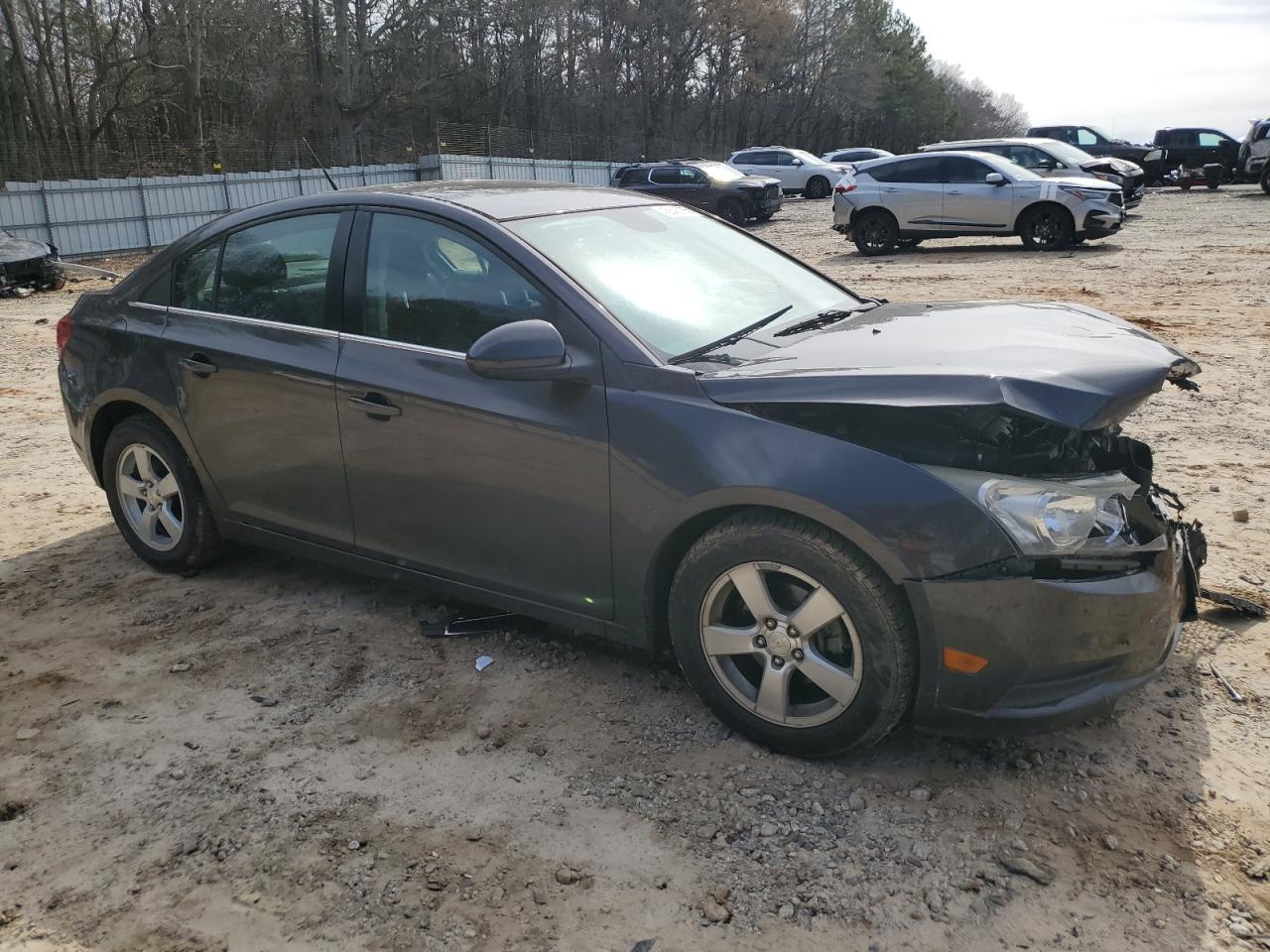 2014 Chevrolet Cruze VIN 1G1PC5SBXE7316630 Copart auction photo, front end damage thumbnail 4