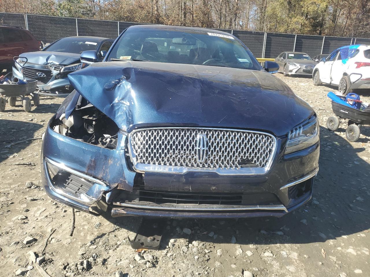 2017 Lincoln MKZ VIN 3LN6L5D96HR631902 Copart auction photo, front end damage thumbnail 5