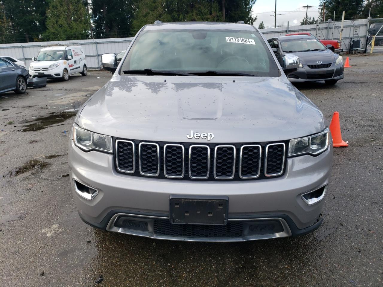 2018 Jeep Grand Cherokee VIN 1C4RJFBG3JC479144 Copart auction photo, front end damage thumbnail 5
