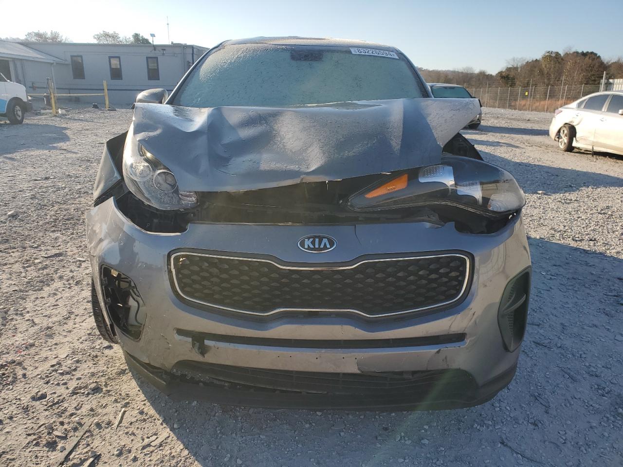 2017 KIA Sportage VIN KNDPM3AC9H7139754 Copart auction photo, front end / side damage thumbnail 5