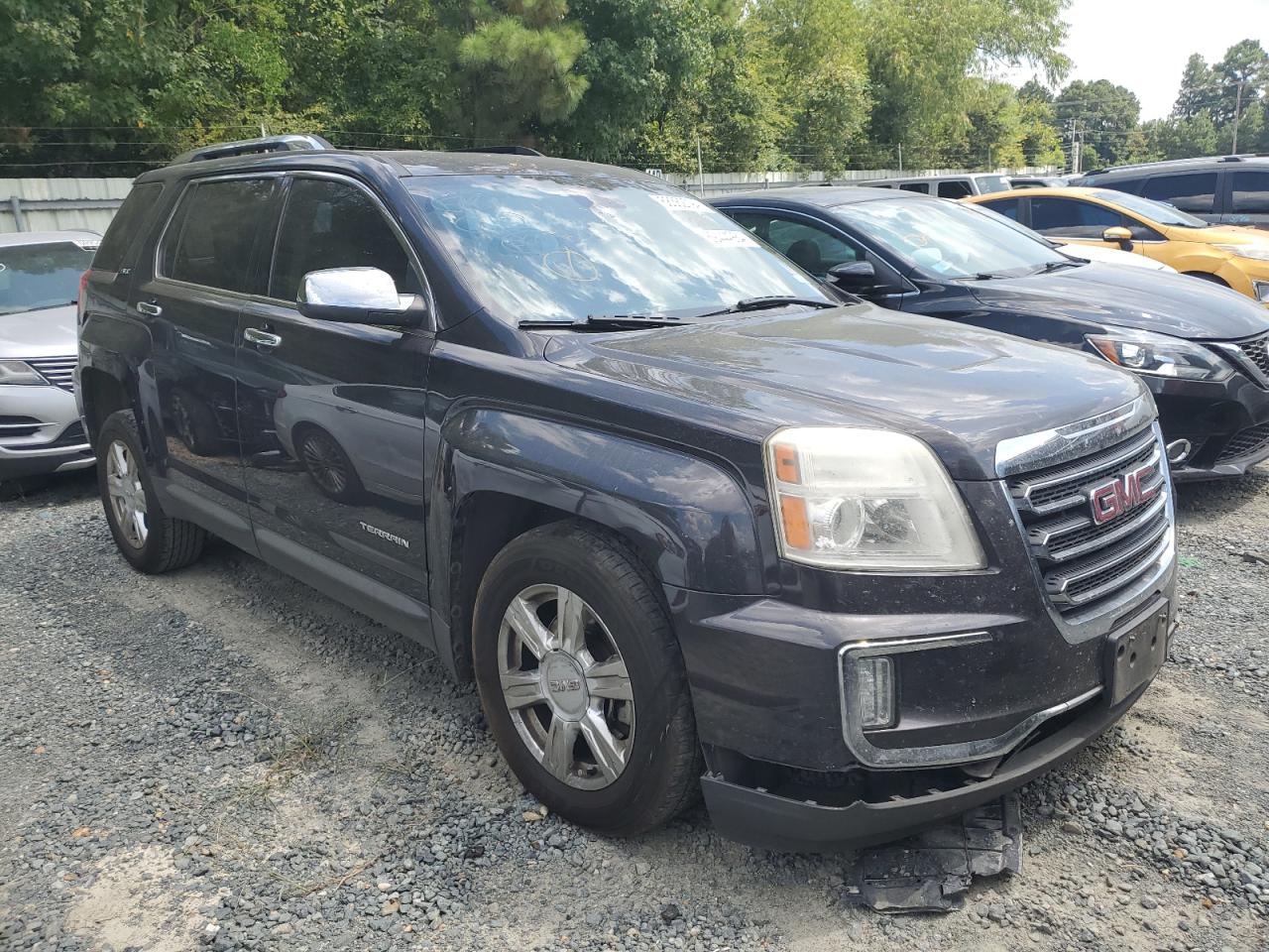 2016 GMC Terrain VIN 2GKFLPE36G6328090 Copart auction photo, front end damage thumbnail 4