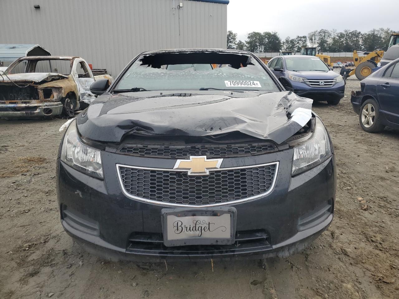 2012 Chevrolet Cruze VIN 1G1PF5SC5C7389353 Copart auction photo, burn - interior damage thumbnail 5