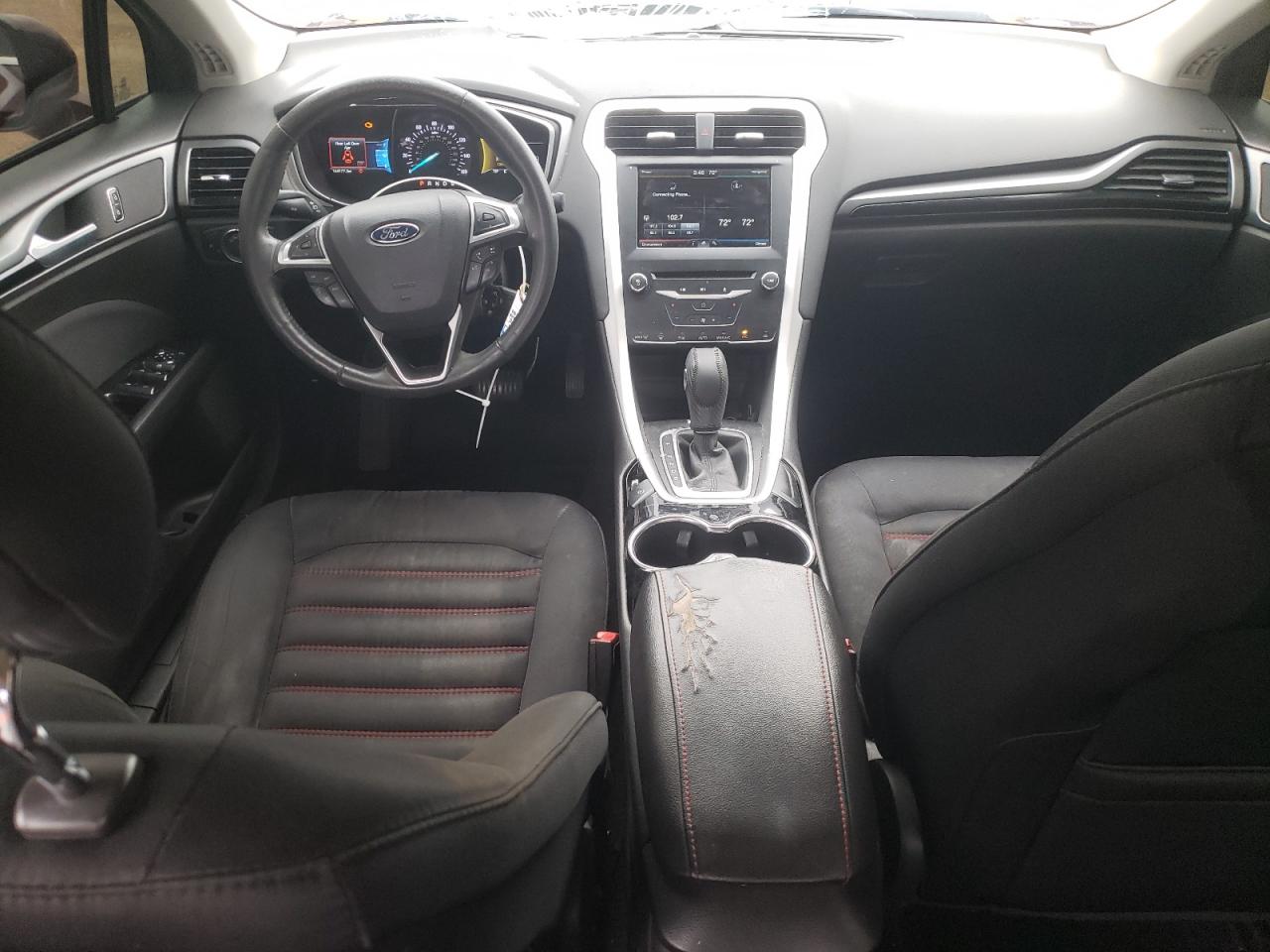 2015 Ford Fusion VIN 3FA6P0H77FR113496 Copart auction photo, front end / rear end damage thumbnail 8