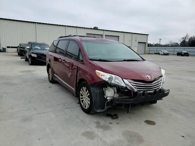 2014 Toyota Sienna VIN 5TDYK3DC1ES463174 Copart auction photo, front end / rear end damage thumbnail 12