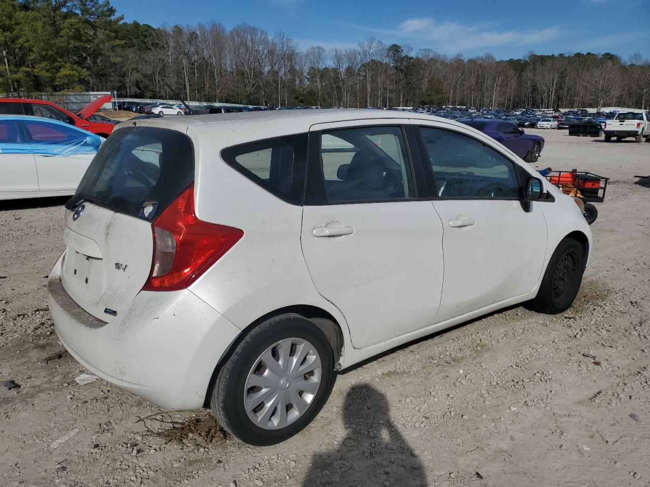 2014 Nissan Versa VIN 3N1CE2CP3EL388437 Copart auction photo, mechanical / minor dent/scratches damage thumbnail 3