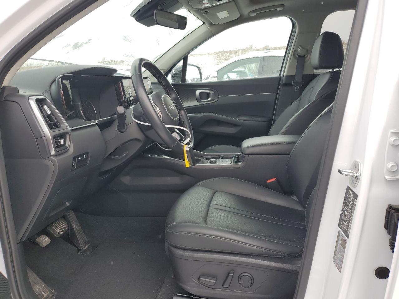 2023 KIA Sorento VIN 5XYRL4LC9PG216851 Copart auction photo, hail damage thumbnail 7
