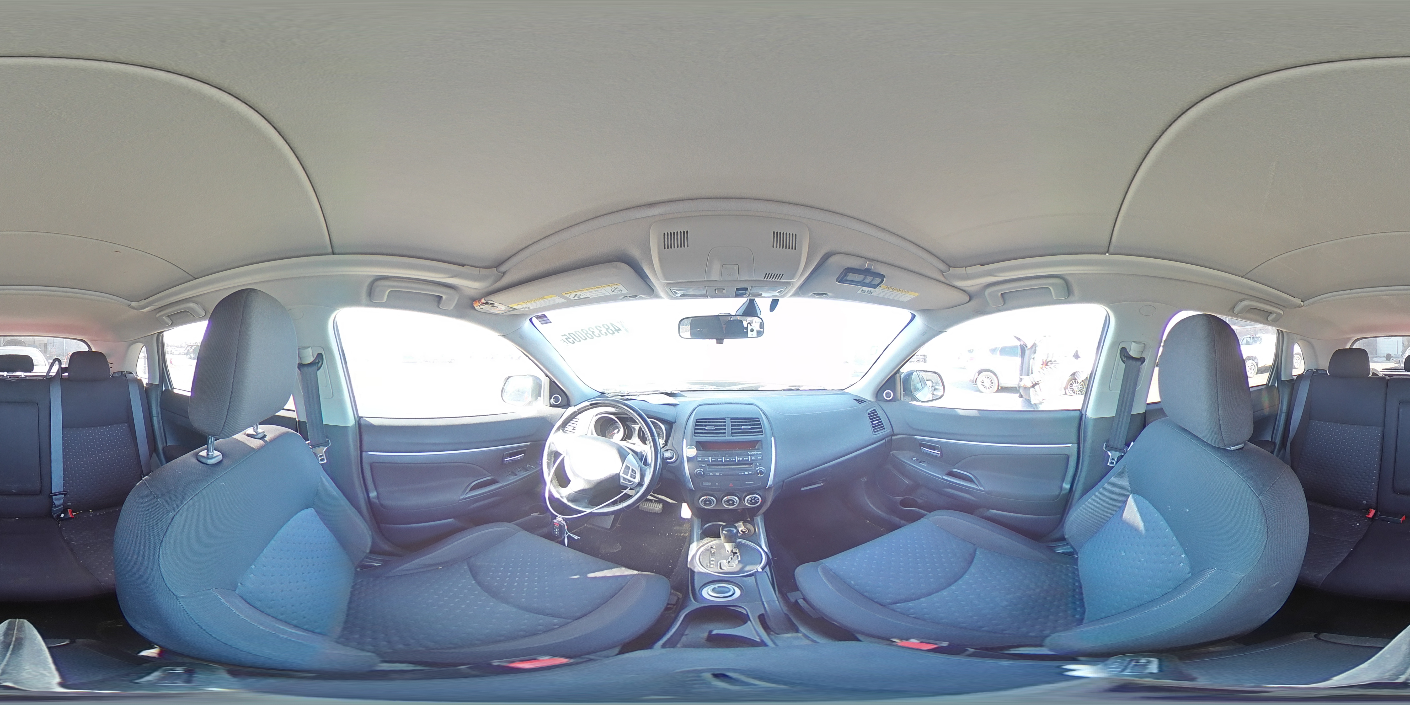 2011 Mitsubishi Outlander VIN JA4AR4AU5BZ001222 Copart auction photo, front end damage thumbnail 14
