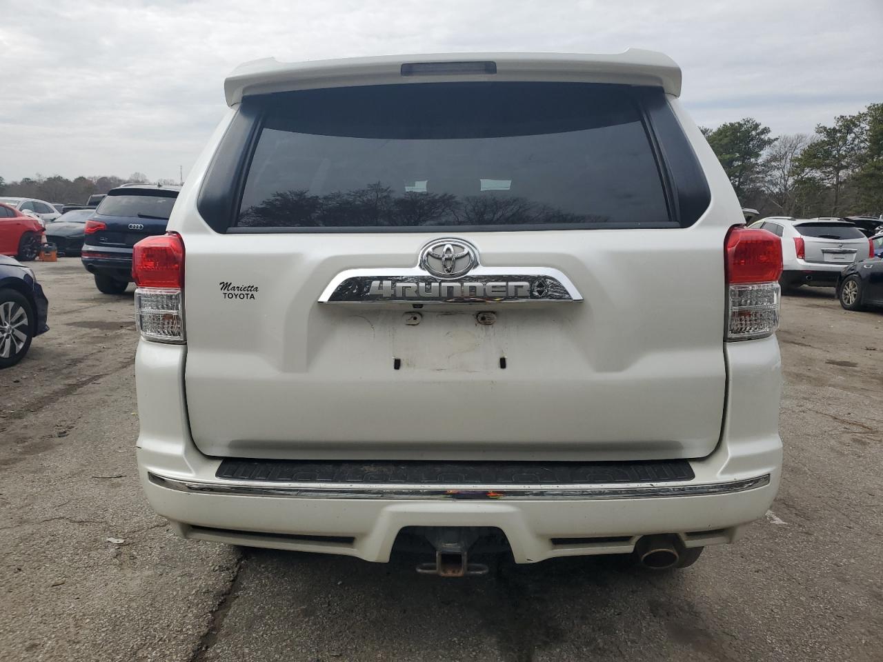 2010 Toyota 4Runner VIN JTEBU5JR2A5029880 Copart auction photo, front end / undercarriage damage thumbnail 6