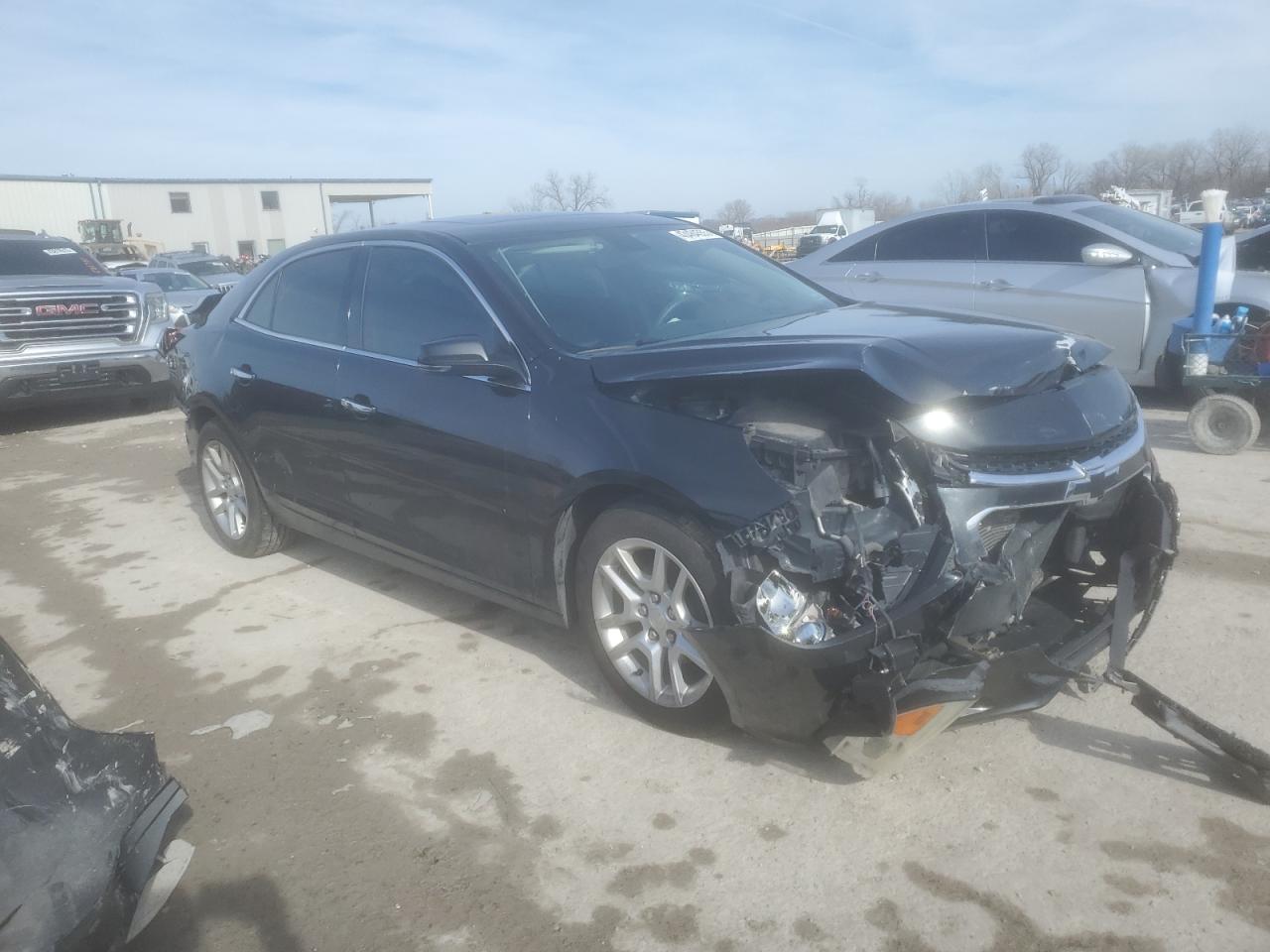 2015 Chevrolet Malibu VIN 1G11C5SL8FF149593 Copart auction photo, rear end / front end damage thumbnail 4