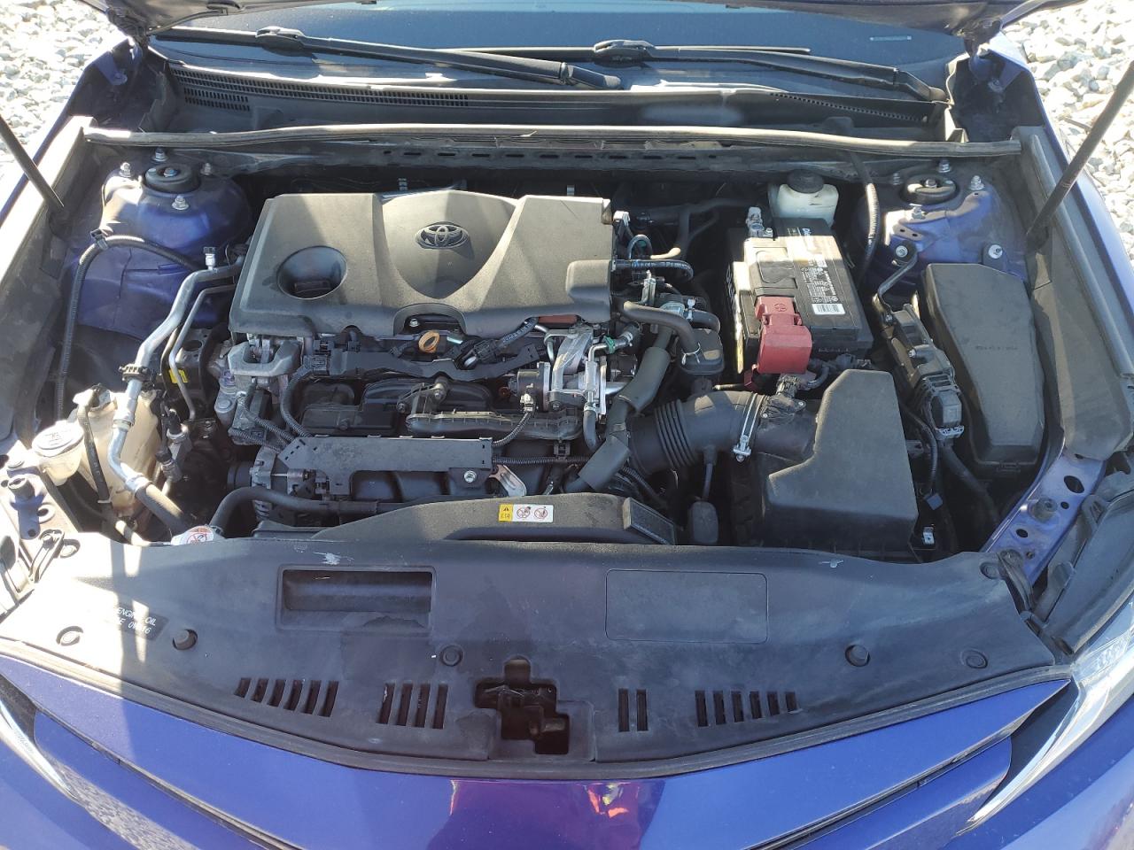 2018 Toyota Camry VIN 4T1B11HKXJU585077 Copart auction photo, side / front end damage thumbnail 11