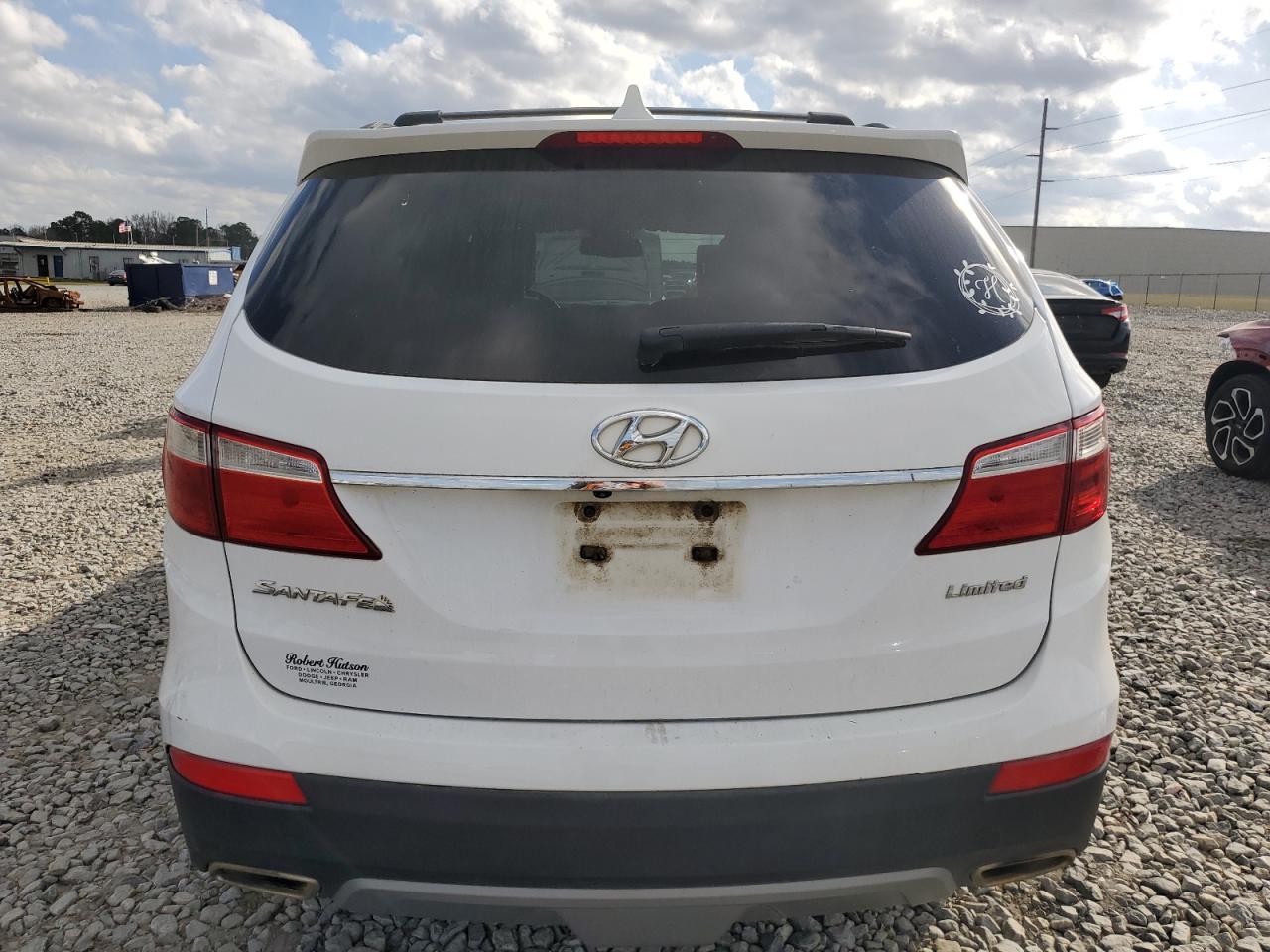 2013 Hyundai Santa Fe VIN KM8SR4HF4DU033706 Copart auction photo, front end damage thumbnail 6