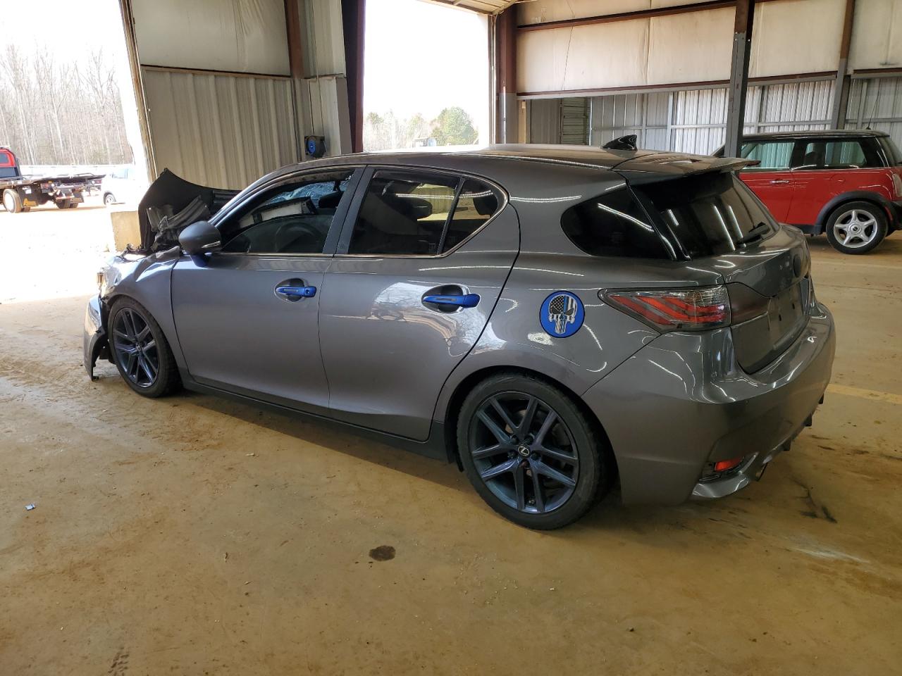 2015 Lexus CT VIN JTHKD5BH9F2231293 Copart auction photo, front end damage thumbnail 2