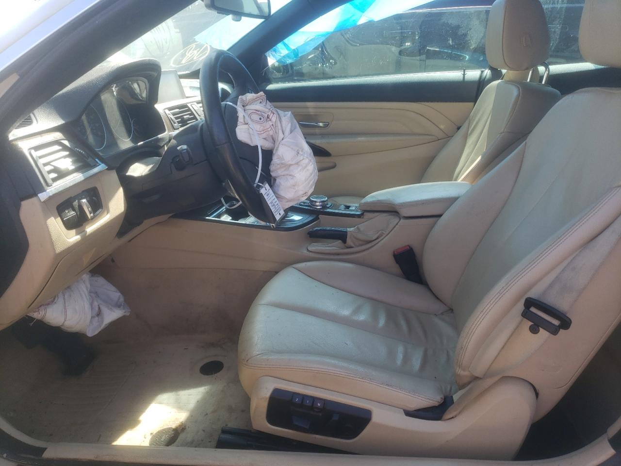 2014 BMW 4er VIN WBA3V5C59EP747708 Copart auction photo, all over / undercarriage damage thumbnail 7